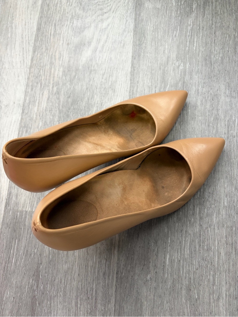 Classic Pointed Toe Women’s Flats in Camel